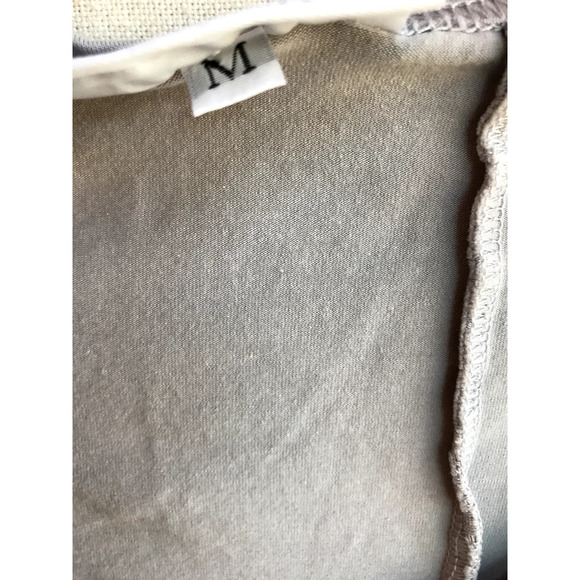 Bryn Walker Taupe Gray Trapeze Cotton Tank Top size M - Picture 4 of 6